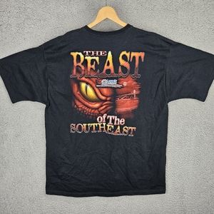 The Beast Of The Southeast Dragon Nascar Charlotte Racing T-Shirt Size 2XL